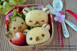 chipcococafe:  KAWAII RILAKKUMA CAKES :)