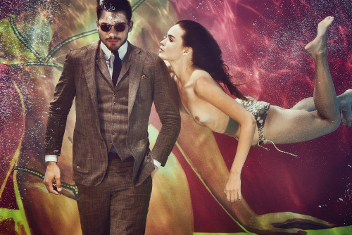 Beautiful CMNF campaign by SuitSupply.