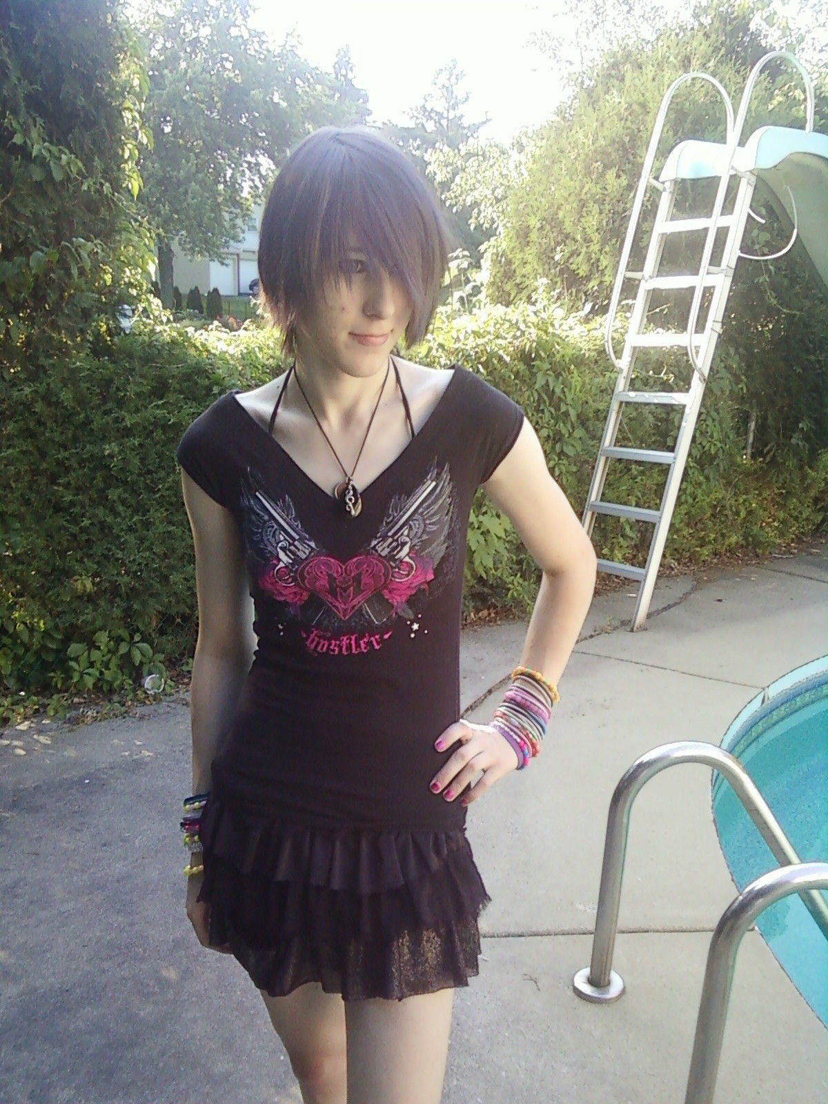helloskwidy:  A few old pics of me when I was on hormones for about 5 monthsI think