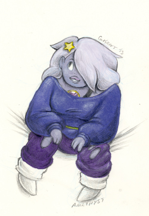 gracekraft:  gracekraft:  If you haven’t seen the pilot for Steven Universe yet, you are missing out.  I am REALLY excited for this show. I love all the characters so far, they have great designs and personalities.  Amethyst is my favorite thus far. 