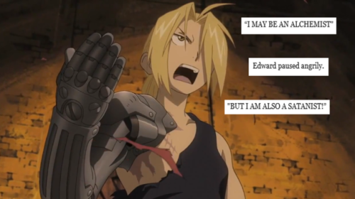 incorrectfmadialogue:FMA X My Immortal Part 1