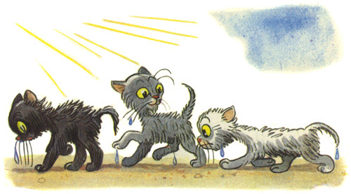catsuggest:ruscatontheroof:“Three kittens” V.Suteev (1963)“Три котенка” В.Сутеев (1963)beautyful sto