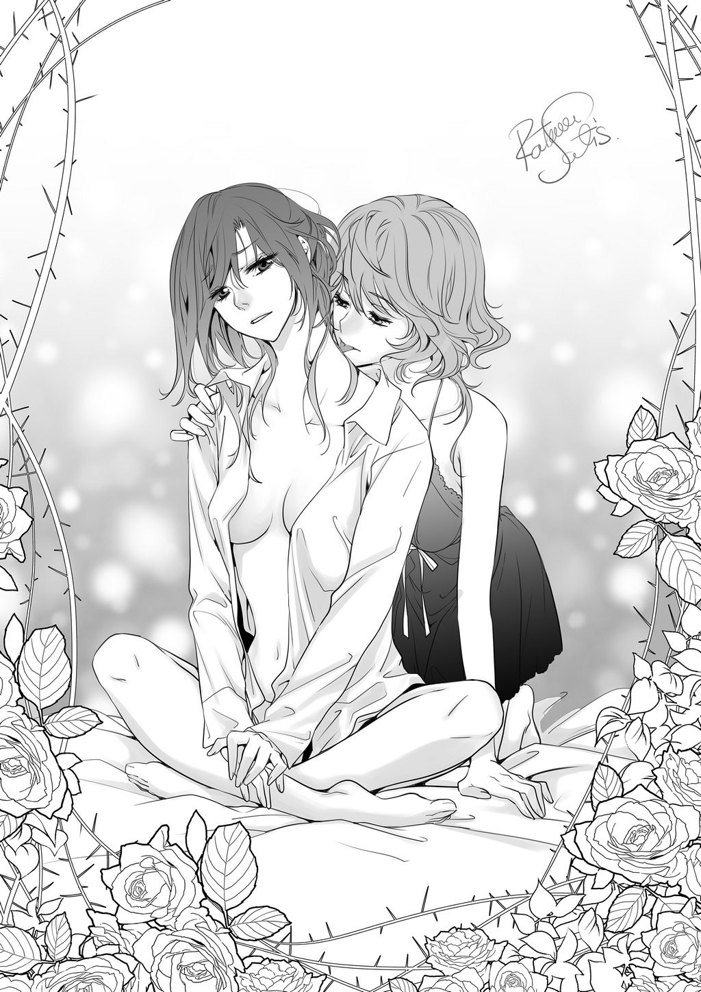 Ice and Ploy from Lily Love 2 Frosty Jewel by Ratana SatisYou can read manga *here*