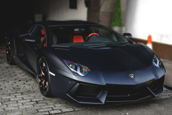 johnny-escobar:  Matte Black Aventador