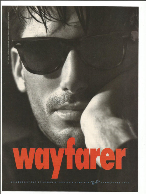 1991 Advertisement Wayfarer Ray Bans 