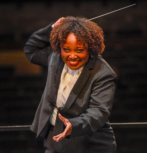 whetstonefires:  hedgehog-moss: I like when an article thumbnail features a pic of a woman conductor, as it is the closest I will get to living in a world where newspapers write feel-good human-interest stories about a local witch who is proud to show