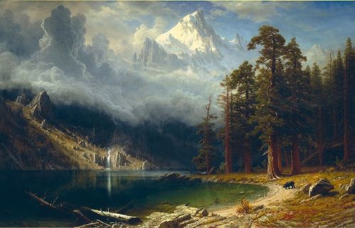 aegeane:Paintings of American Western Expansion, Albert Bierstadt.