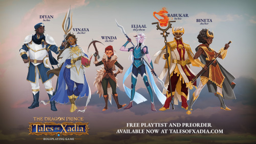 So you know about Tales of Xadia, The Dragon Prince TTRPG… but do you know the 6 new characte
