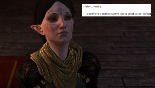 bubonickitten: Dragon Age II + text posts, part 4 Okay, I’m done for now. I swear. (Parts 1, 2