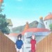 sasusaku-pics:~taking a walk with sasuke💖🍅🌸