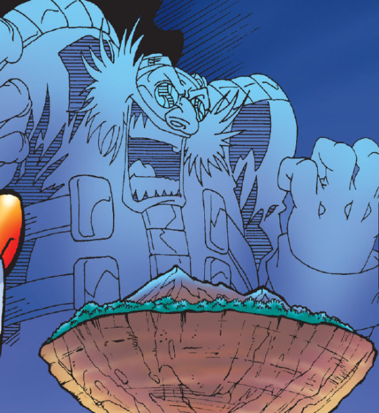 #archie sonic #Dr. Eggman  #the floating island