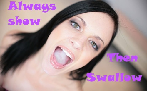 cum swallowing