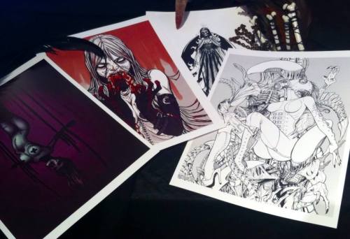 synzen: inkybrainart: Prints for sale! From left to right: Original character Emmelia hanging fetish