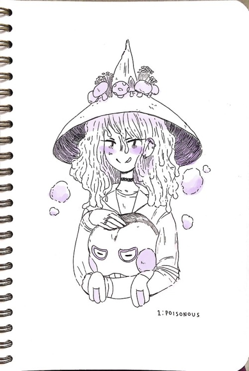 Inktober 2018 Day 1: Poisonous