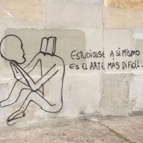 “Estudar a si mesmo é a arte mais difícil.”