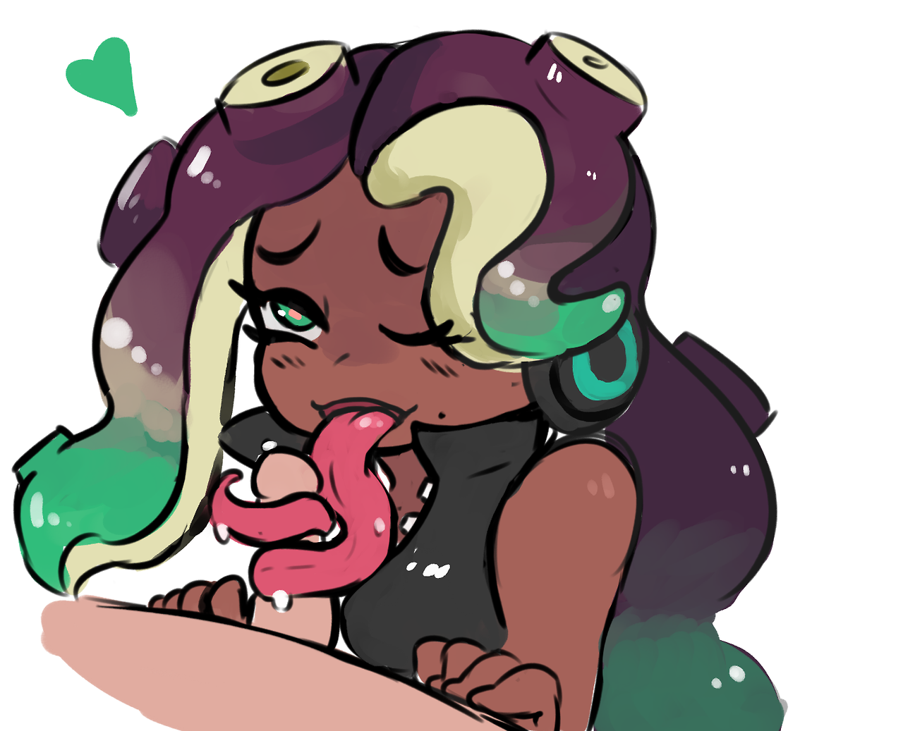 just-lewds:I heard you guys like Splatoon!(Small compilation of Marina new images)ask