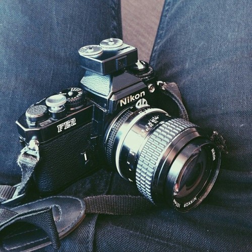 @tylermielke&rsquo;s Nikon FE2! #Nikon #NikonFE2 #cameraporn #filmisnotdead #buyfilmnotmegapixel