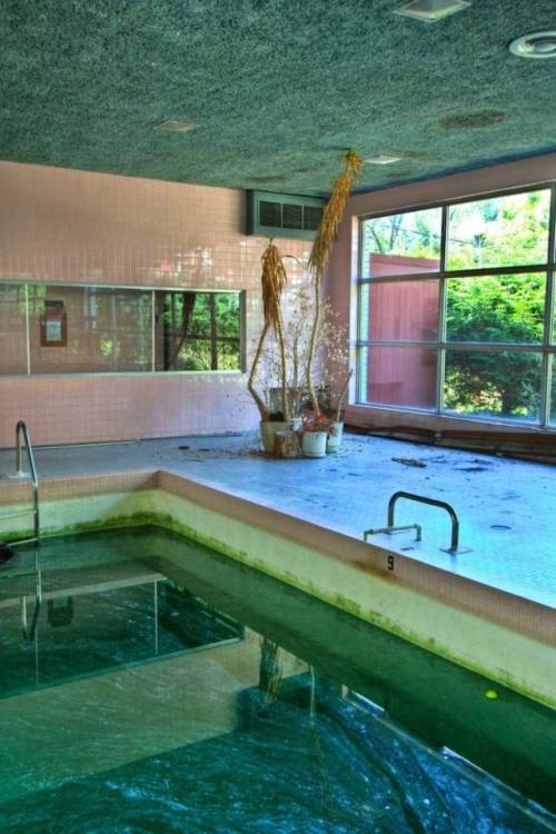 1970saesthetic:  Abandoned 1970s Honeymoon Hotels