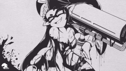 geoexe:   [INKturry] Callie (Splatoon) ◤Patreon