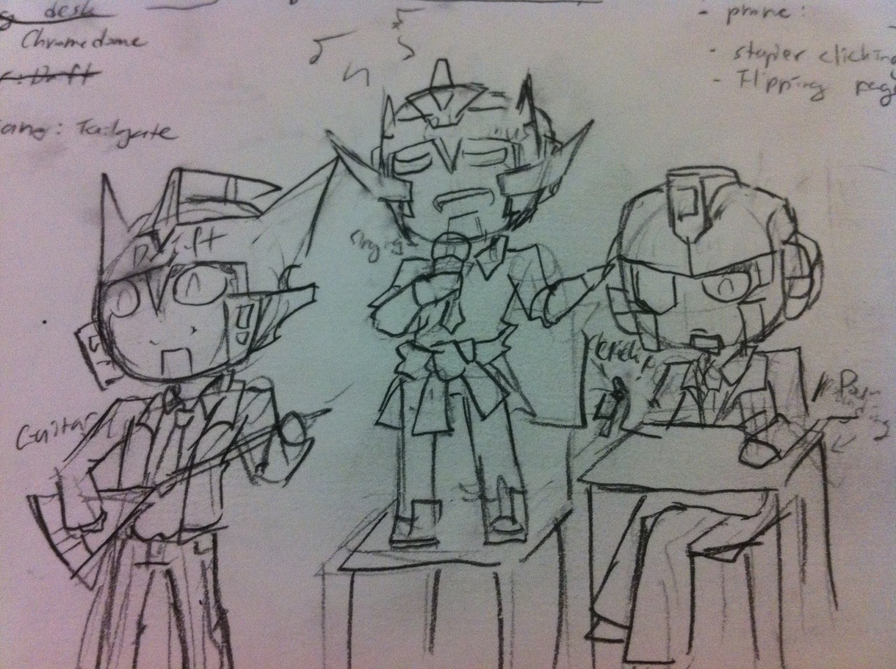 bluenovasart:  TF doodles part 3 (but mostly work in progress)Some of the wip I’m