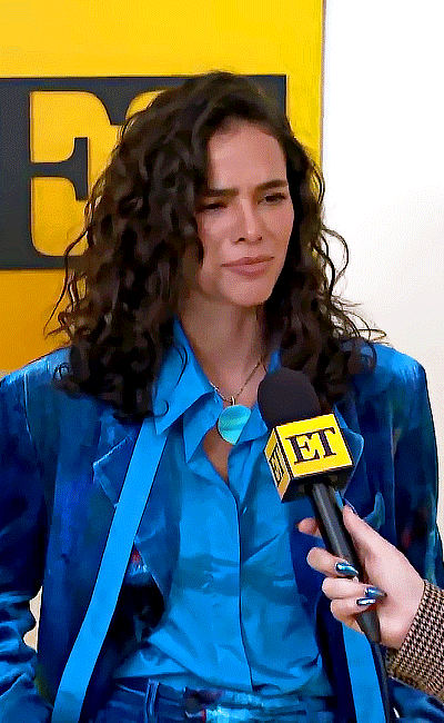 Bruna Marquezine Wearing THAT Blue Suit. | CinemaCon 2023