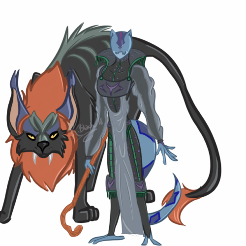 winekita: Lighthearted Galra Week Day 02 - Monsters and ManaNarti was supposed to be a druid (becaus