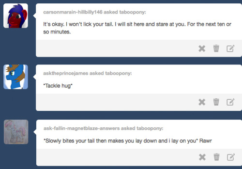 taboopony:  im.. know I seem confident a lot of the time…but dont forget im kinda bad with new people, I mean…tumblr shackled me to the floor for a week to make me start talking to people  D'aww x3