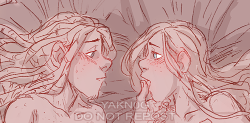 Request 9/? The twins staring into each other’s eyes as they touch themselves