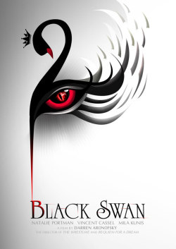 Minimalmovieposters:  Black Swan By Hung Trinh