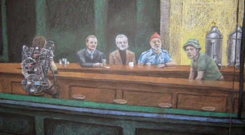 buzzfeed: Check out this *corrected* version of Edward Hopper’s Nighthawks.