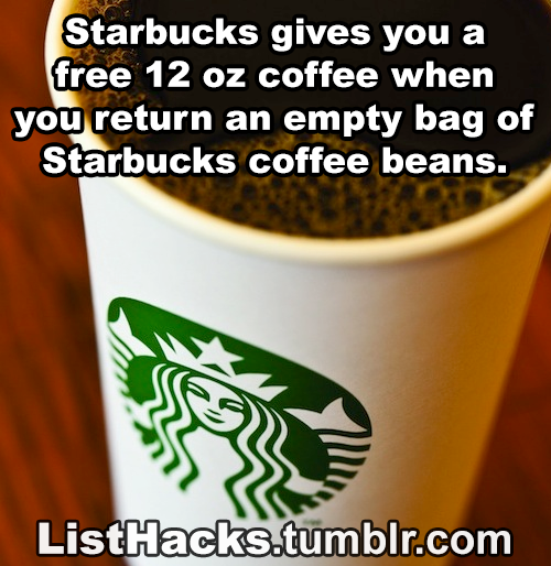 listhacks:  Coffee Hacks - If you like this list follow ListHacks for more