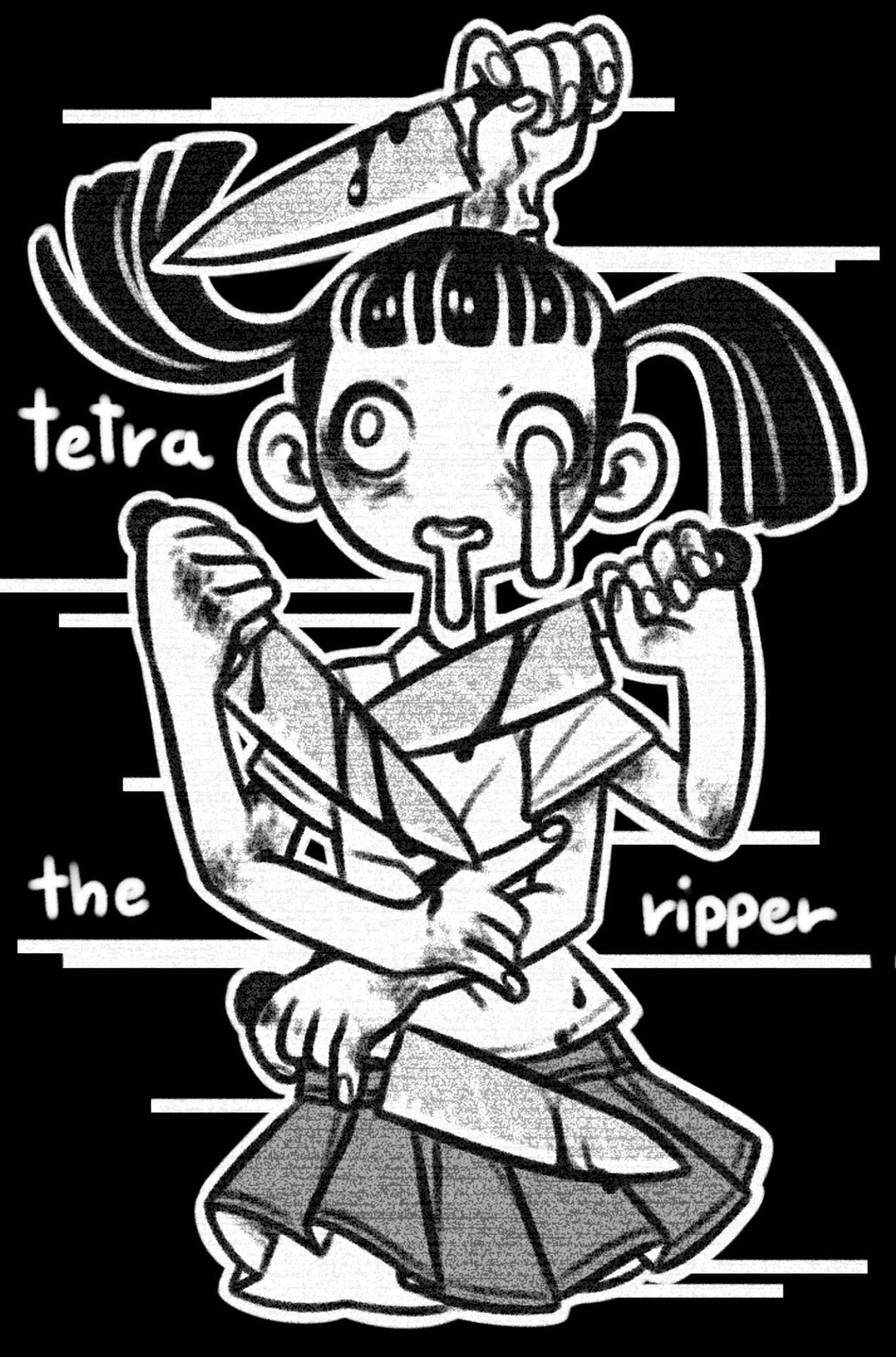 Tetra's Art Blog — Monoko from Yume Nikki