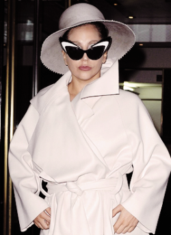 ladyxgaga:  December 1st, 2014: Leaving her