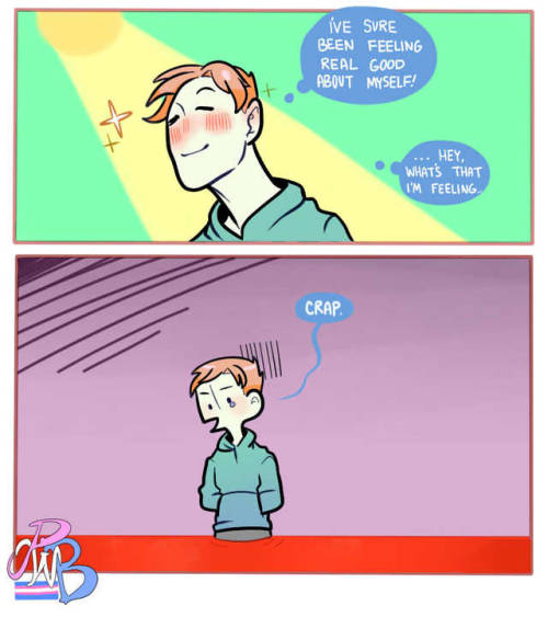 pinkwhiteandblue: And.. the feeling’s gone.