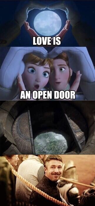 but i knew him;
