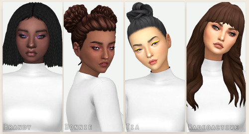 itssosuanne: moonflowersims: GRIMCOOKIES/GRIMCOOKIES &amp; SAVVY HAIRS RECOLORED download &a