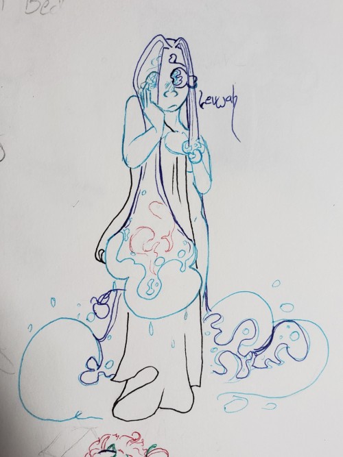 So, A Little Bit Of A Redesign Of Levwah, The Lady Of The Lake And Representitive Of Water Herself.