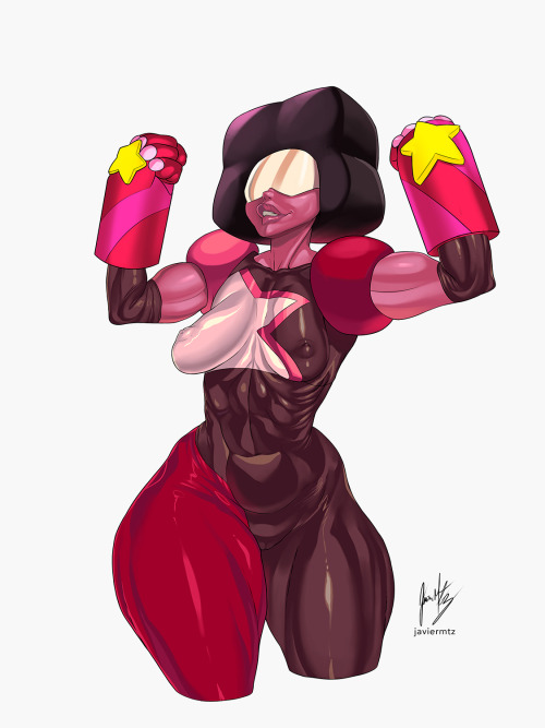 javiermtzspace:  Garnet is awesome! | Fanart I really hope you like my version of this AWESOME character. If you are interested in commission, please email me to: javier.martinez.correa@gmail.com Follow me Facebook | Deviantart | Instagram | Store | Socie