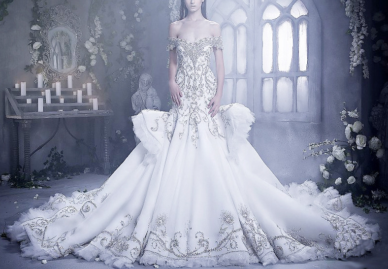 inkxlenses: Dar Sara 2016 Wedding Dresses: White Renaissance Collection