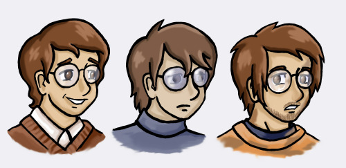 I’ve been meaning to draw out more consistent designs for Jon and Martin throughout the seasons.  I’