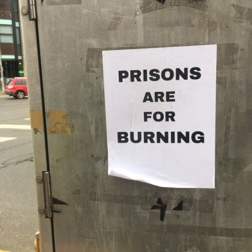 Anarchist posters seen around Pittsburgh