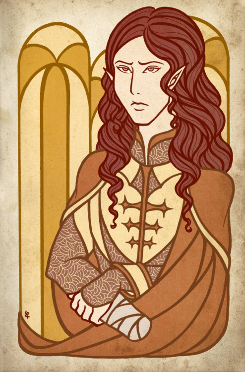 markedasinfernal:Fingon, Maedhros and Maglor, by Ilweran