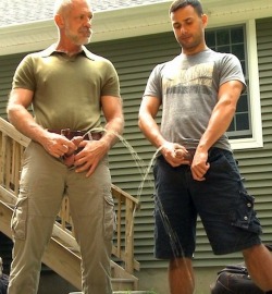 wp88:  str88muslsskin:  Plenty of PiSS from WP Dad and Son.  Conner Habib (right) is a fucking arab!