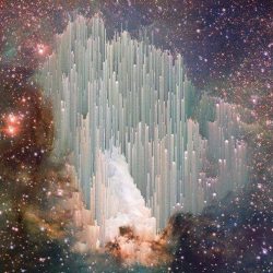 pervertedpirate:  Via  Hubble: The cosmic “ice sculptures” of the Carina Nebula. Scientists  are still trying to explain the beautiful spires.A nebula from Latin:  “cloud&quot;is an interstellar cloud of dust, hydrogen, helium and other  ionized