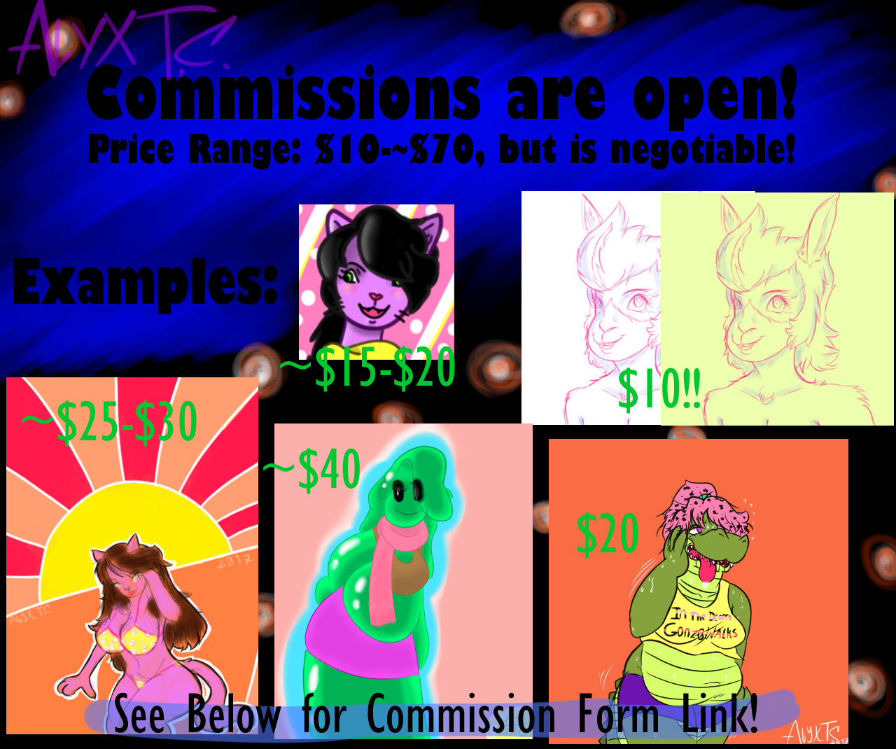 fabulousandfurvid:  Lately I’ve become rather eager to draw, thus the slots are