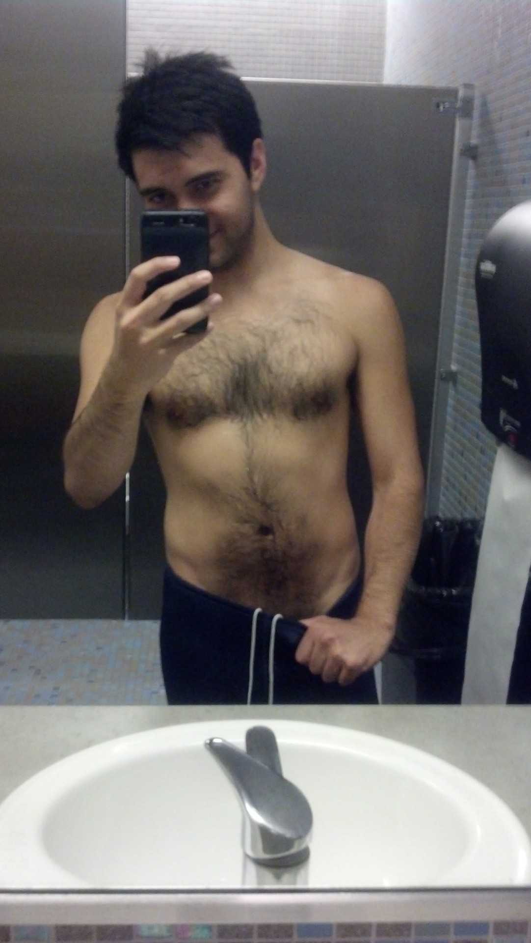 mingpicket:  after swimming some laps this afternoon 