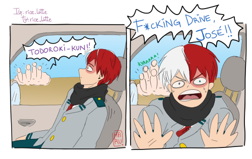 BONUS SIDE STORY for this Valentine! My poor boy Todoroki, can’t handle the /fame/. Read the origina