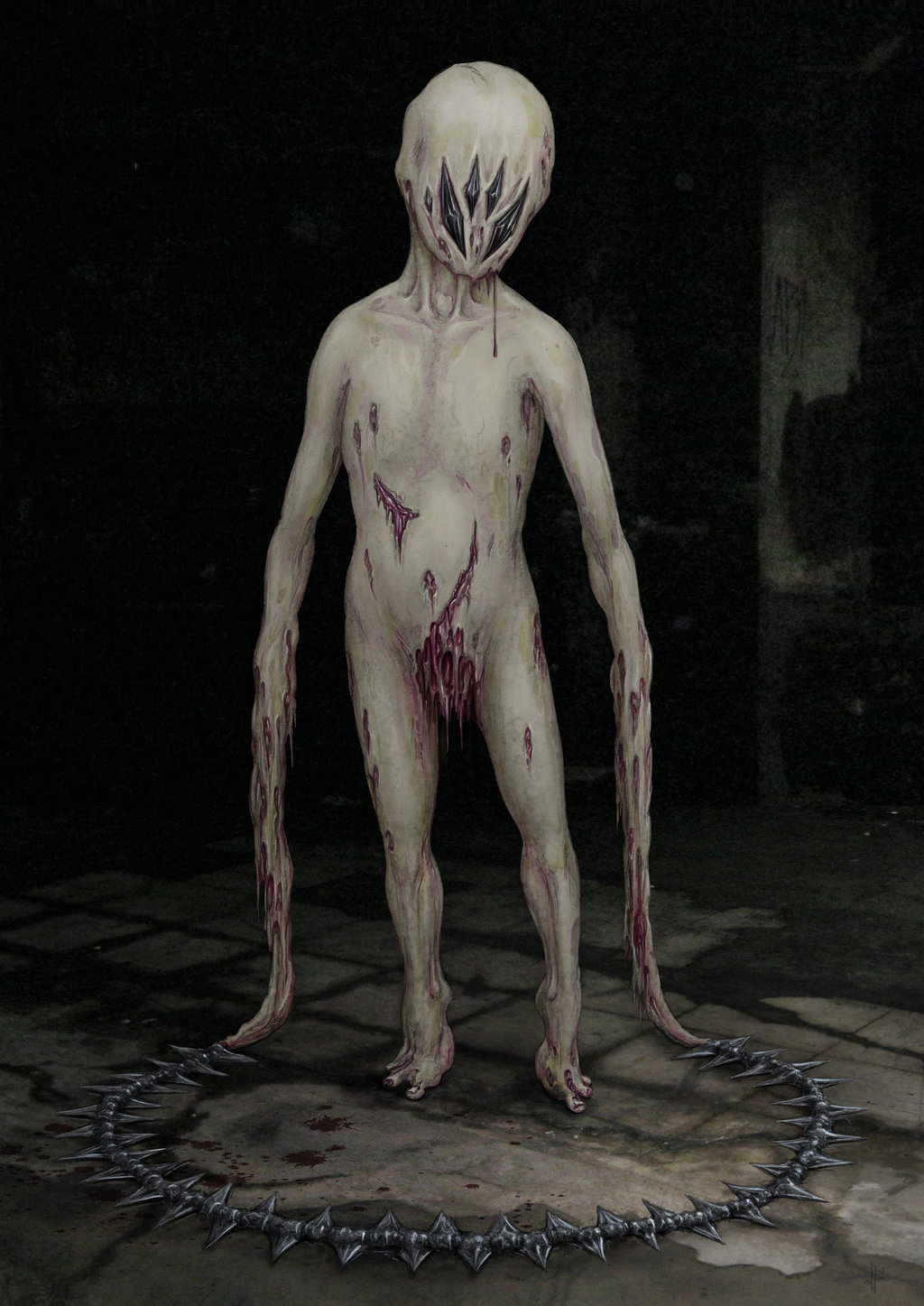 pixelated-nightmares: Strangler by jflaxman  