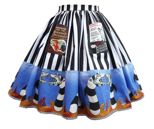 Thought I would design a Beetlejuice skirt, as it is the movies 30th anniversary this year.Now avail