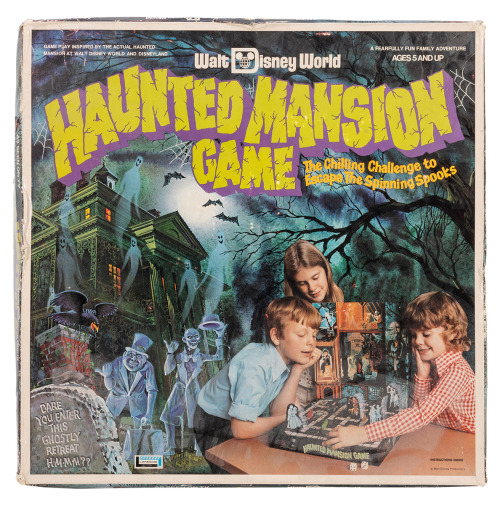adventurelandia:1975 Walt Disney World Haunted Mansion Game